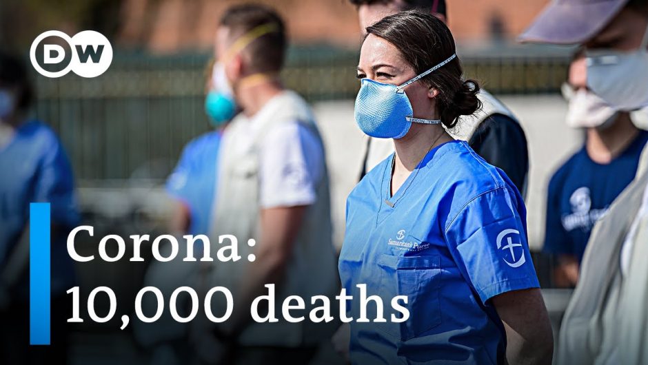 Coronavirus global death toll surpasses 10,000 +++ California on lockdown | DW News
