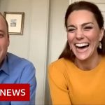 Coronavirus: William and Kate video call key workers' children – BBC News