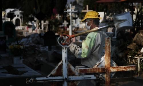 Cemeteries braced for surge in Covid-19 dead as Mexico readies to reopen