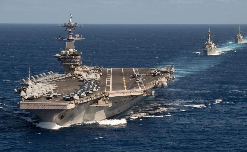 USS Theodore Roosevelt has finally set sail after a serious COVID-19 outbreak left it stuck in port for nearly two months