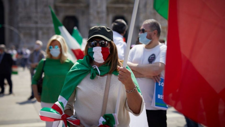 Furious relatives of Italy’s coronavirus dead launch legal action calling for full inquiry