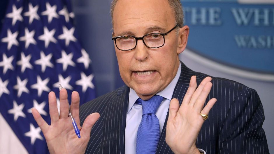 Kudlow says next round of coronavirus relief will include $1,200 checks and extension of eviction moratorium