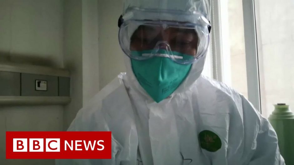 Coronavirus: British couple on cruise ship 'test positive' – BBC News