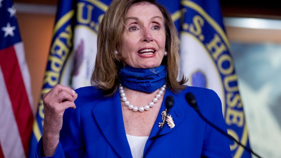 Pelosi slams White House over deadlock in COVID-19 relief negotiations and $600 unemployment benefits