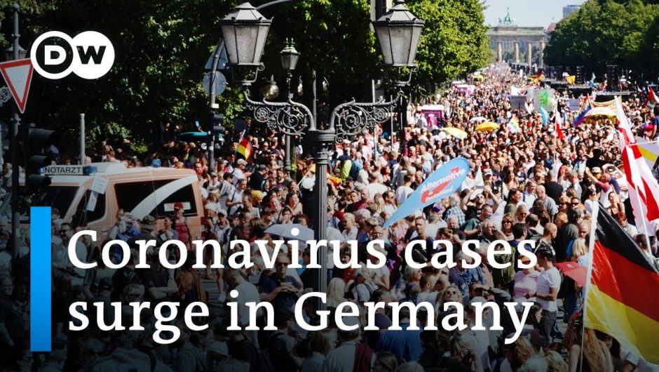 Berlin police try to shut down protest against coronavirus restrictions | DW News