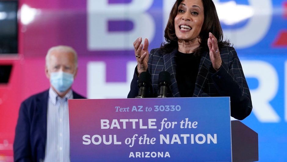 2 people Kamala Harris traveled with test positive for COVID-19