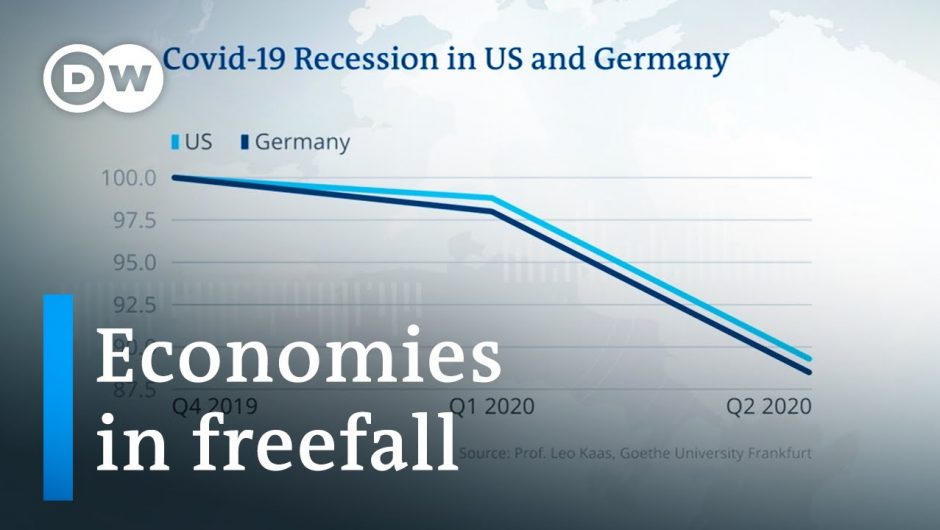 US and Germany report record GDP declines due to coronavirus | DW News