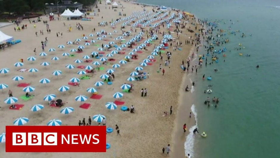 Coronavirus: Keeping the virus at bay on S Korea's beaches – BBC News