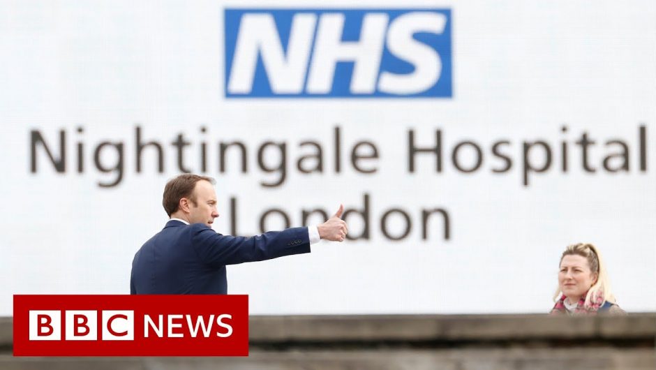 Coronavirus: UK hospital built in two weeks opens its doors – BBC News