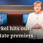 Angela Merkel pushes for tighter coronavirus restrictions in Germany | DW News