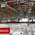 Coronavirus: Russia uses ice rink as field hospital – BBC News