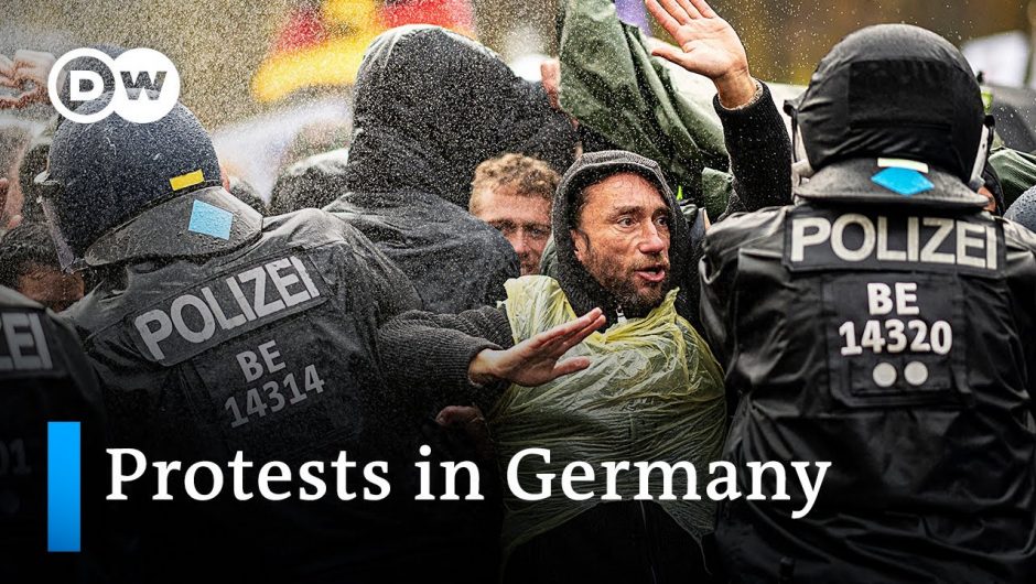 Protesters in Germany demand revocation of all coronavirus restrictions | DW News