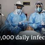 US breaks 24-hours coronavirus record | DW News