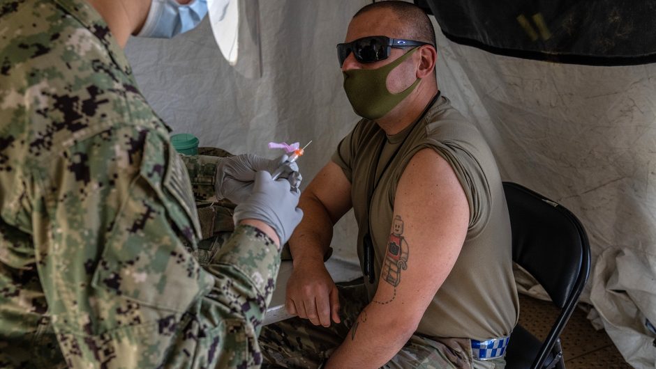 Marines haven’t approved any religious exemptions for COVID-19 vaccine