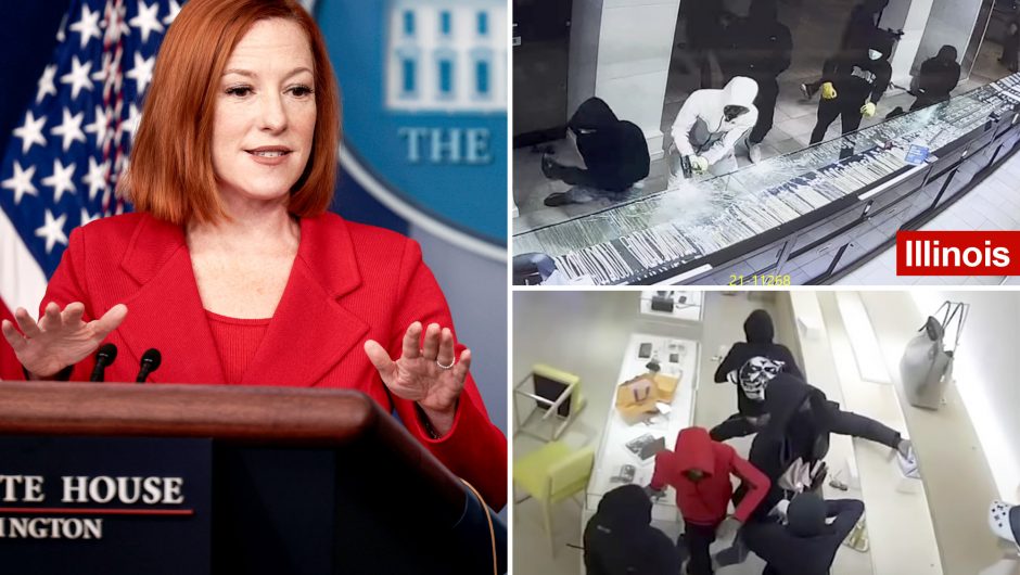 Jen Psaki says COVID-19 is the root cause of looting in US