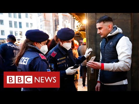 Austria back in full Covid lockdown despite protests as cases surge – BBC News