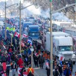 Justin Trudeau was moved to a secret location as thousands in Canada protest COVID-19 vaccine mandates for truckers and other restrictions