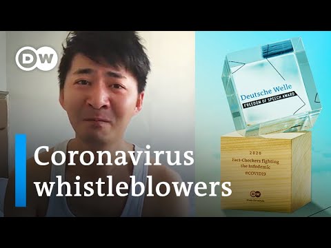 2020 DW Freedom of Speech Award honors coronavirus whistleblowers | DW News