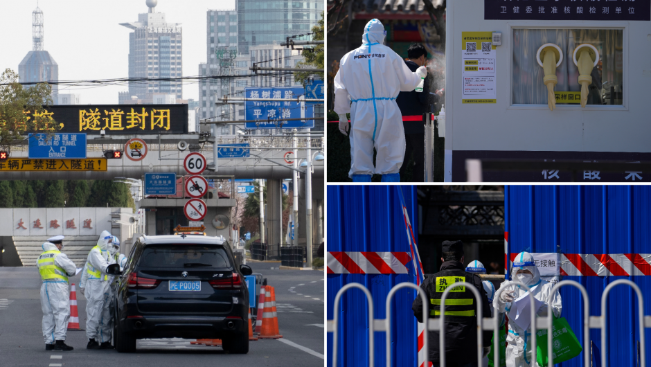 Shanghai starts China’s biggest COVID-19 lockdown in 2 years