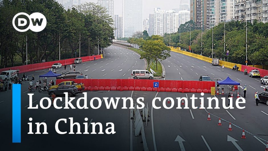 China slightly relaxes quarantine rules, shutdowns of cities and factories continue | DW News