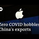 Apple warns lockdowns in China will delay product deliveries | DW Business