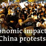 Protests in China spook global markets | DW News