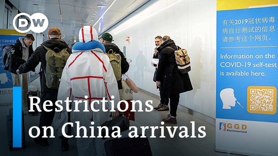 EU countries impose stricter rules on China arrivals amid surging COVID cases | DW News