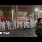 Covid lockdown protest break out in China city after deadly fire – BBC News