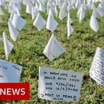 United States passes one million Covid deaths – BBC News