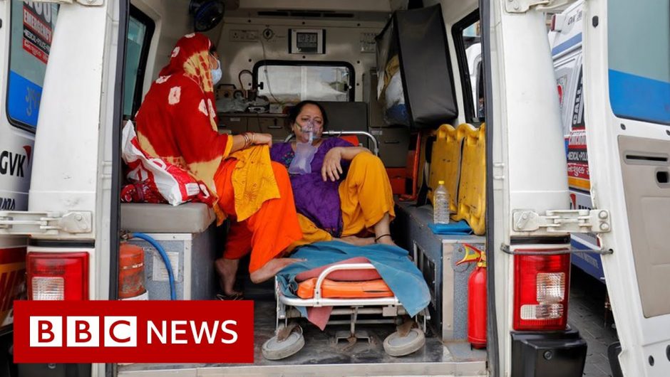 Indian hospitals send SOS as Covid toll surges – BBC News