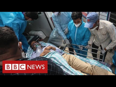 India’s Covid frontline: one hospital's desperate struggle to save lives – BBC News