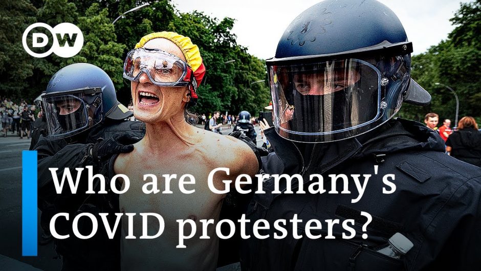 Berlin police take on anti-COVID-lockdown protesters | DW News