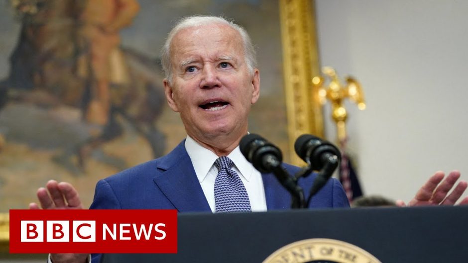 US President Joe Biden tests positive for Covid  – BBC News