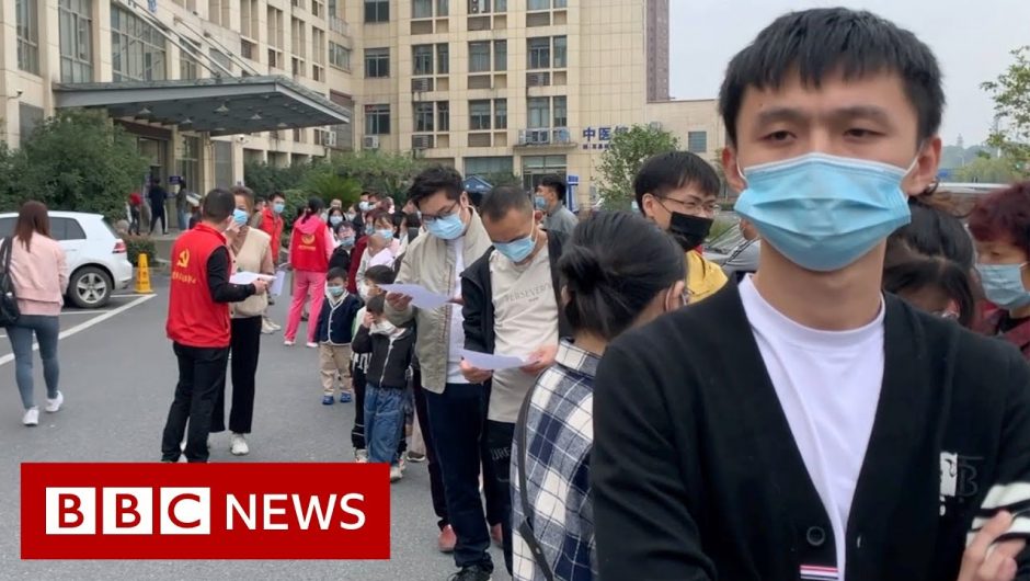 Queues in China for experimental Covid-19 vaccine – BBC News