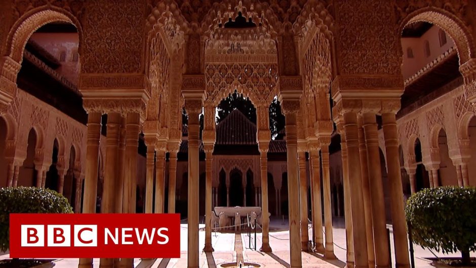 Coronavirus: Spain's Alhambra Palace reopens to visitors – BBC News