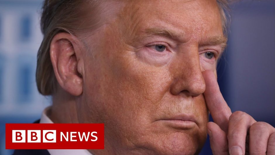Coronavirus: Trump tells Americans to avoid public spaces – BBC News